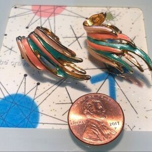 Fun Vintage Clip Earrings